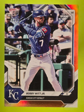 2026 TOPPS NOW Road to Opening Day OD-91 Bobby Witt Jr. ORANGE Foil 9/25
