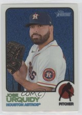 2022 Topps Heritage High Number Chrome 852/999 Jose Urquidy #647 7at