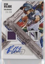 2022 Diamond Kings DK Material Signatures Gold 39/99 Ryan Vilade Auto 0eo6