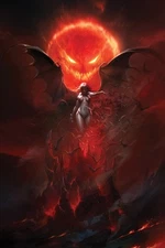 VAMPIRELLA ARMAGEDDON #5 - FRANCESCO MATTINA VIRGIN VARIANT RATIO 1:15 NM+