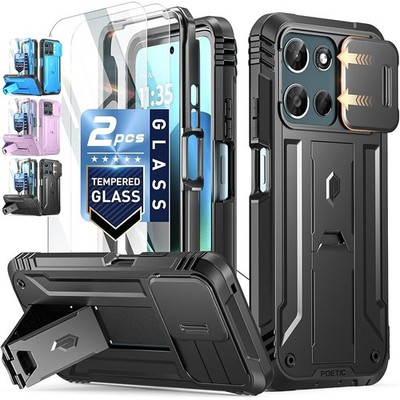 For Moto G 5G 2026/ Moto G Play 2026 Case Kickstand And Slide Camera Cover