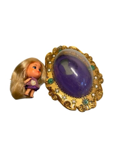Liddle Kiddles 1966 Lucky Locket Kiddle Mattel Vintage - Lot of 2 dolls READ - Picture 10 of 11