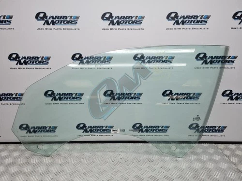 BMW Passenger N/S Left Front Door Window Drop Glass 1 Series E81
