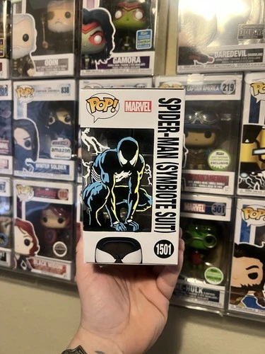 Funko Pop! Vinyl: Marvel - Spider-Man (Symbiote Suit) custom art