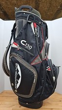 Sun Mountain C130 Golf Cart Bag 14 Way Black w Hood