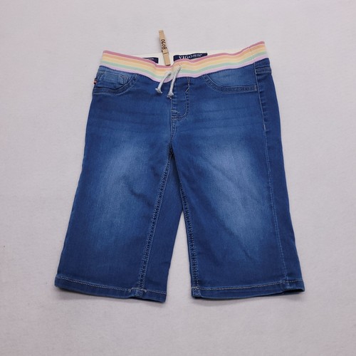 Vigoss the Tompson Casual Drawstring Denim Youth Jean Shorts Girls Size L Blue - Picture 2 of 8