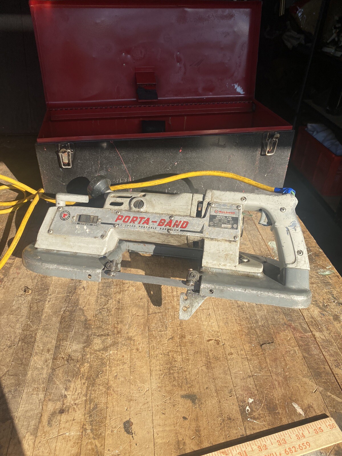 Rockwell PortaBand Portable Band Saw Model 725 Extra Heavy Duty 2