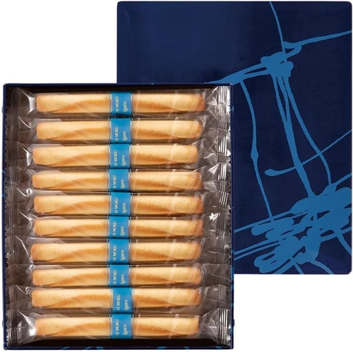 YOKU MOKU Cigare Sweets Cookies Butter Biscuit Snack Gift box 30pieces Japan New
