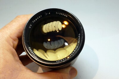 Topcon UV Topcor 200mm F4 Lens Telephoto prime - problem with