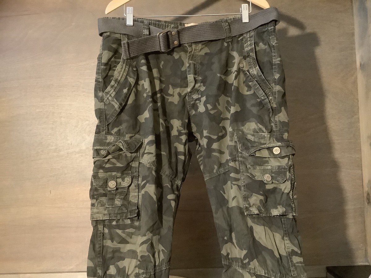 Vintage 70's SEARS ROEBUCKS CO CAMO Camouflage Cargo Pants