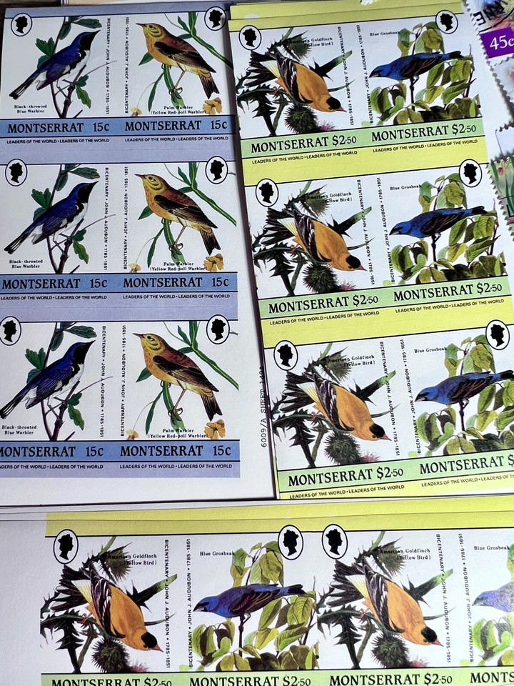 BULK LOT 150 BIRD STAMPS Mixed Australia New Zealand World Decimal