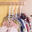 New-Plastic-Magic-Hanger-Wardrobe-Closet-Bar-Clothes-Coat-Organizer-Space-Saver thumbnail 3