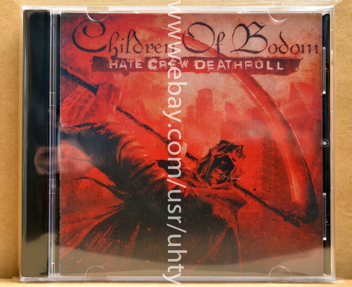 CHILDREN OF BODOM HATE CREW DEATHROLL RARE UKR ORIGINAL DEATH