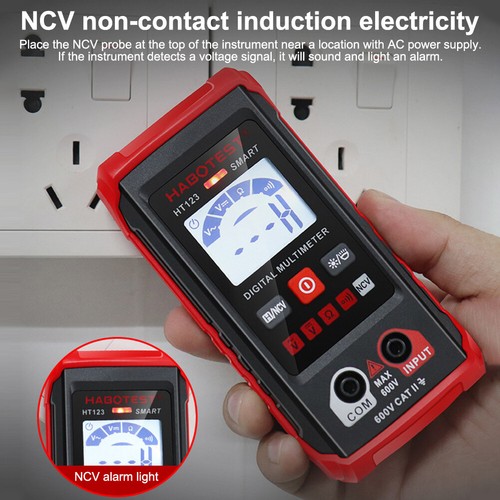 Automatic Digital Multimeter Smart Electrical Tester Non-Contact Voltage Tester - Picture 13 of 21