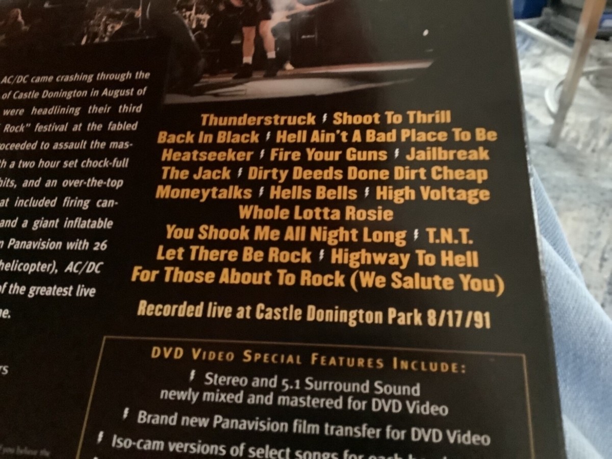 その他 AC/DC LIVE AT DONINGTON DVD Amazon.com: Live At Donington : AC/DC: Movies & TV
