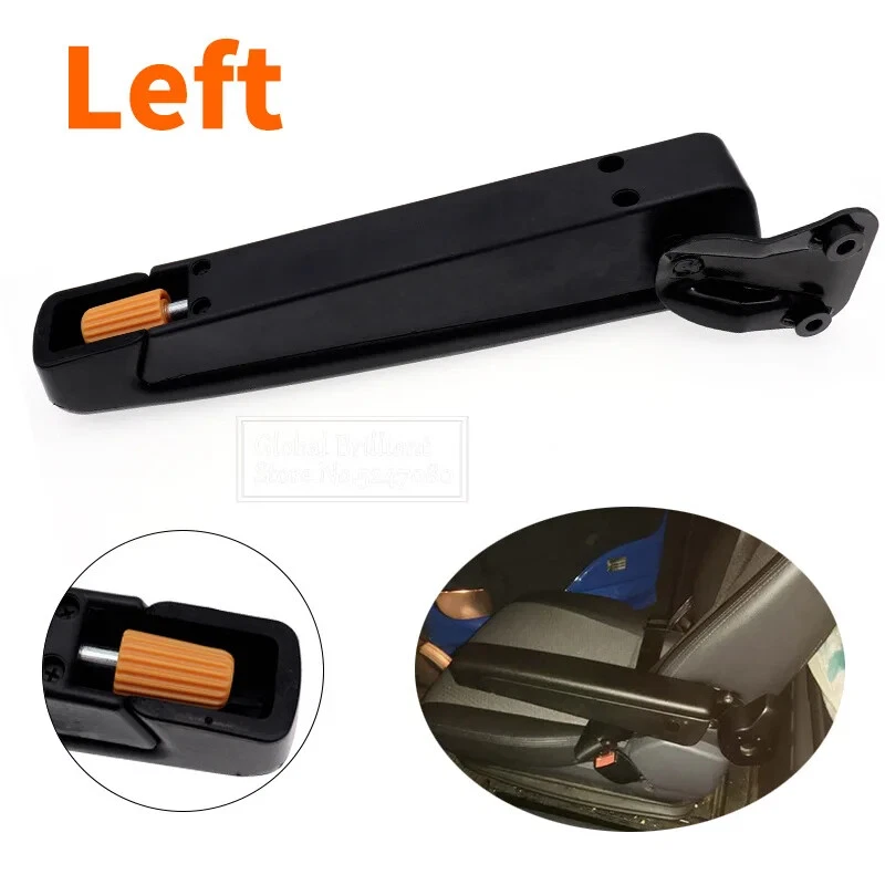 Universal Adjustable Car Seat Comfort Armrest Left + Right for RV Van Boat Truck Foto 4 de 4
