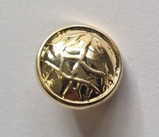 6,10,25,100/Packs of Gold Domed Shank Buttons 19mm, For Blazers Jacket Coat(s11)