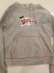 grey mickey mouse sweater