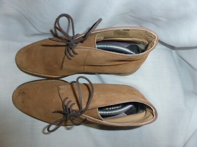 MARKS AND SPENCER MEN BROWN LEATHER LACE UP ANKLE BOOT SIZE  display picture 2