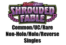 Pokemon TCG SCVI Shrouded Fables [SFA] C/UC/R Non-holo/reverse holo - You Pick