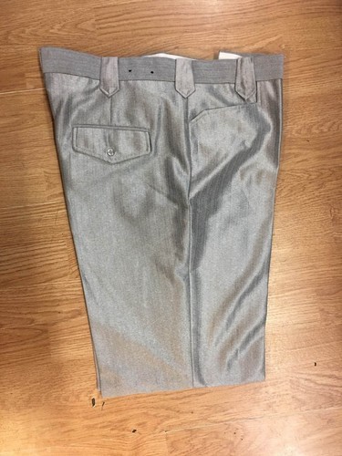 Boy's Cowboy 2 Pairs Beige 20x30 / Grey 20x31 Polyester Dress Pants (Mix Brands) - Picture 3 of 3