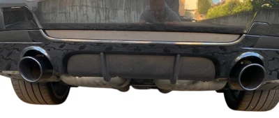 Tubo De Escape Para BMW E90 E92 335I 330I 330D V8 100MM Negro - Imagen 1 de 4