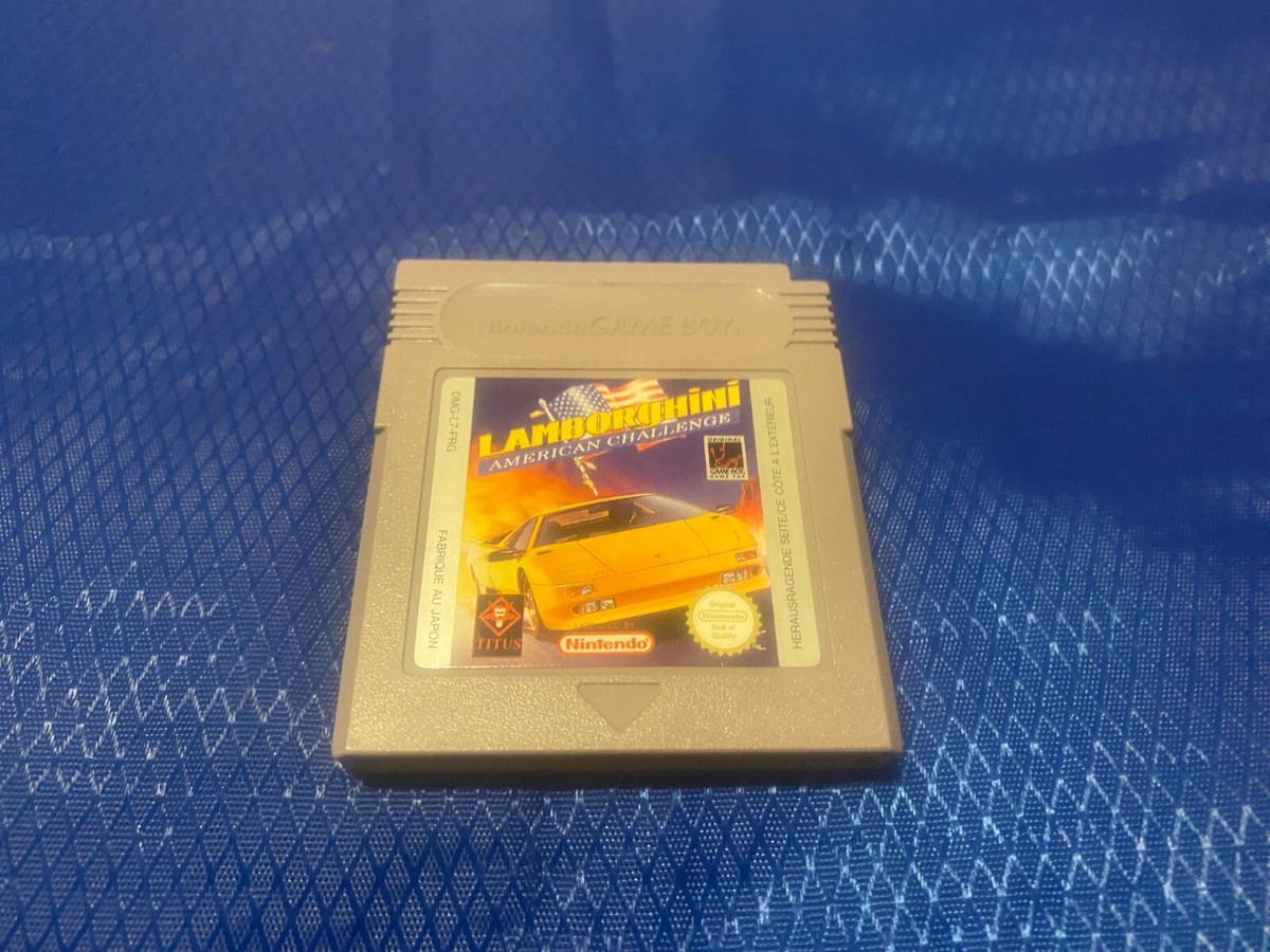 Lamborghini American Challenge (Nintendo Game Boy, 1994) for sale