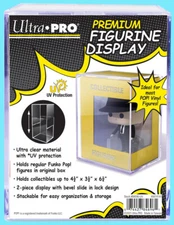 ULTRA PRO PREMIUM FIGURINE DISPLAY CASE Hard Clear Plastic Funko Pop Storage Box