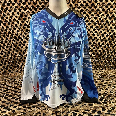 JT Team Dynasty – Jersey Paintball Glide Dragon – Bleu – Taille XXL – Neuf