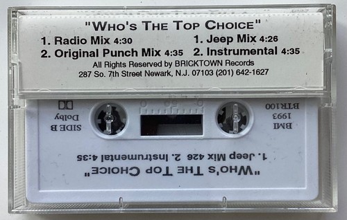 High Authority - Who's The Top Choice (Cassette, 1993) NJ Random Rap Hip Hop - Picture 2 of 4