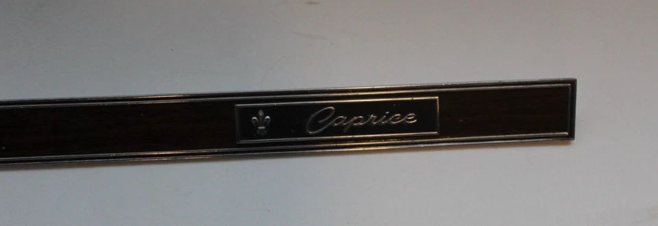 1968 68 Chevrolet Caprice деревянная отделка приборной панели внутреннее украшение молдинг эмблема - Изображение 2 из 4