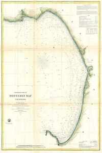 Monterey Bay Nautical Chart