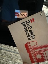 Gaf 2660 Vintage 2x2 Slide Projector With Rototray.