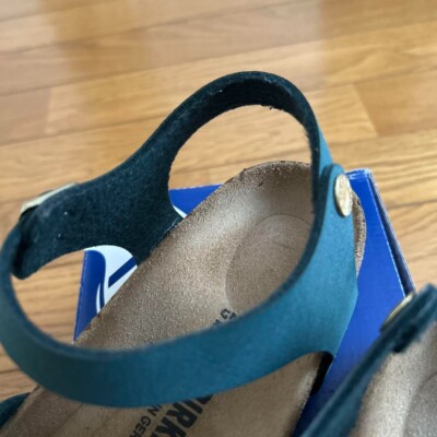 BIRKENSTOCK Bali Sandals Deep Forest Green Narrow Size 38 JP