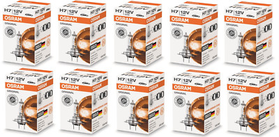 10x Osram halogen lampe H7 set orginal line 55W/12V standard Glühlampe 64210 