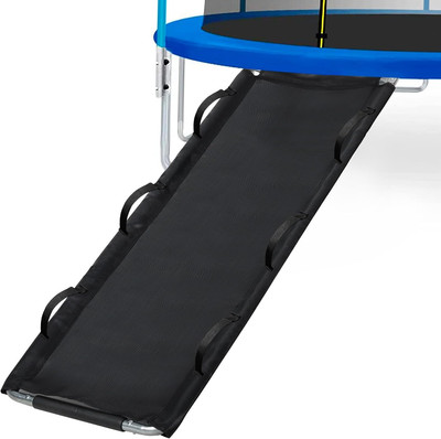 Trampoline Slide, Width 22'' Slide Ladder with Strong Tear Resistant Fabric, Easy