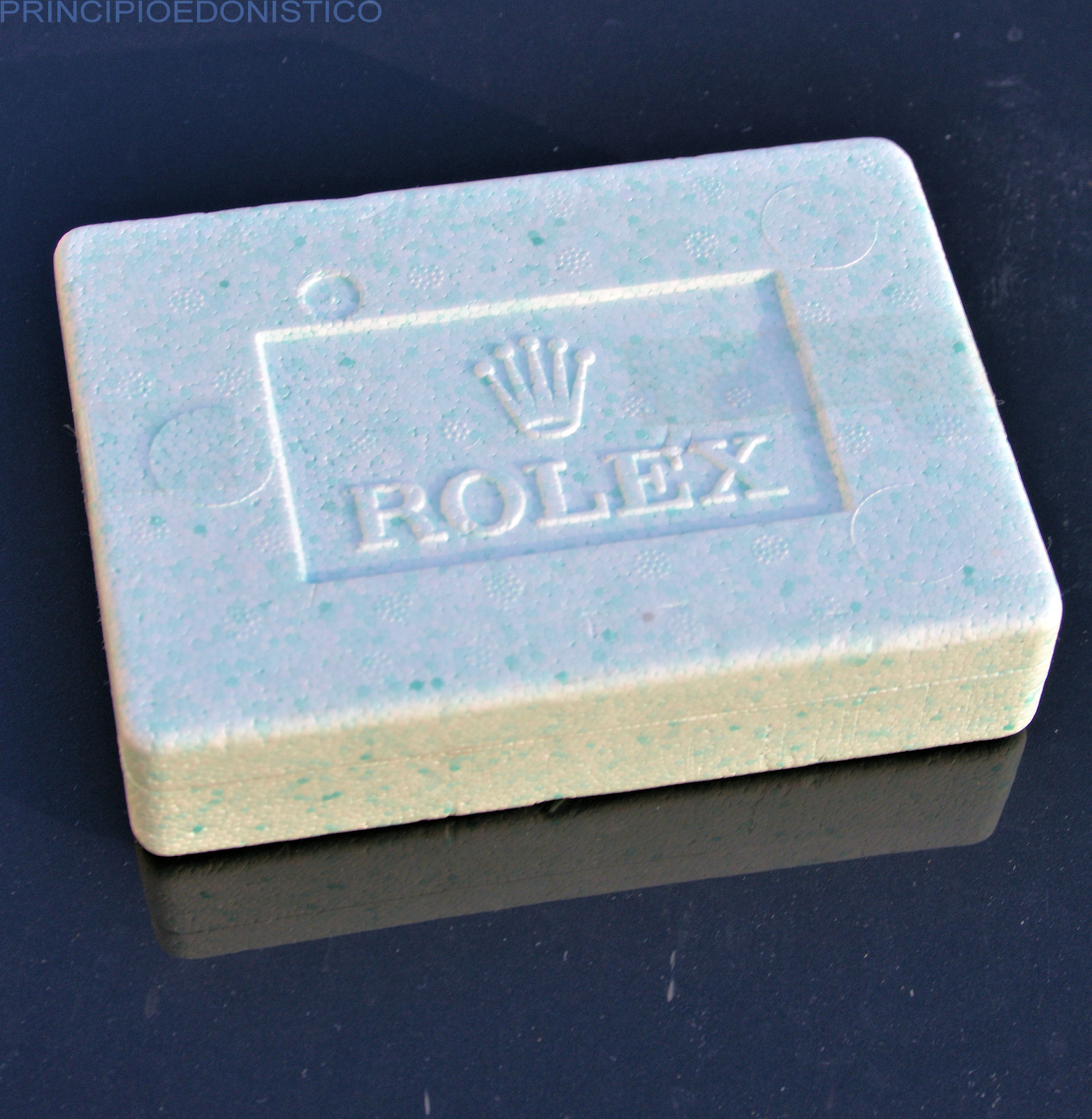 Rolex Scatola in Polistirolo per Due Orologi Originale Assistenza Service Rolex