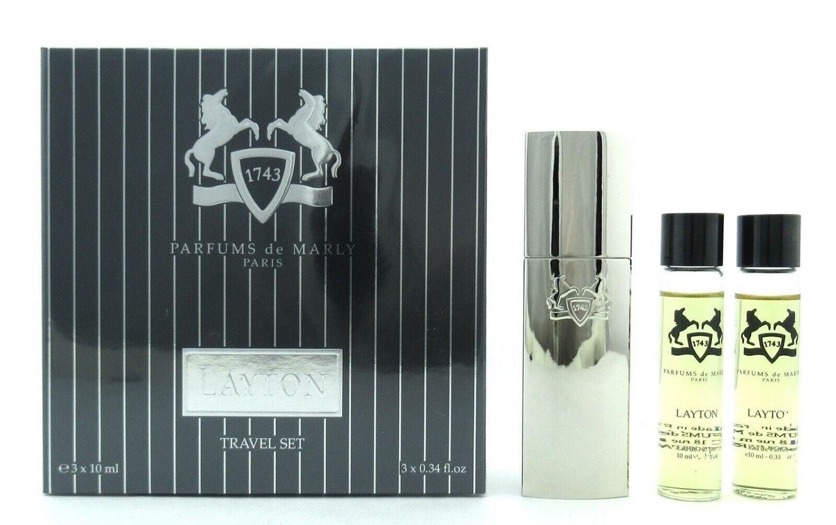 Layton Royal Essence By Parfums De Marly Three EDP Travel Set 3x0