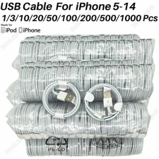 USB Charger Cable Cord Lot For iPhone 6 7 8 Plus SE X XS XR 11 12 13 14 Pro Max
