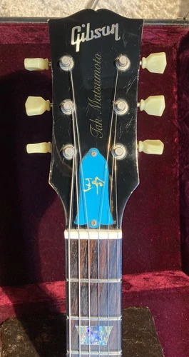 Gibson Custom Shop Tak Matsumoto Dc Standard Flame Top Aqua Blue 2Nd Edition Saf