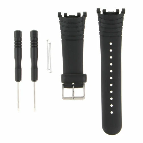 Cinturini neri in acciaio inossidabile per orologi