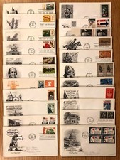 1960s-1970s FIRST DAY COVERS - U.S. FDCs from LARGE COLLECTION (2 COVERS)