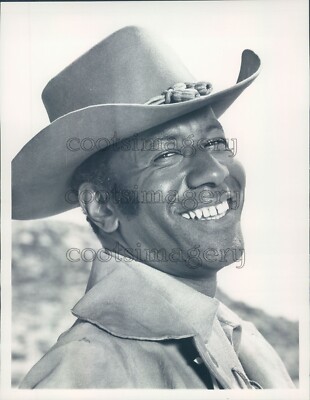 1965 Press Photo African American Actor Raymond St Jacques Rawhide