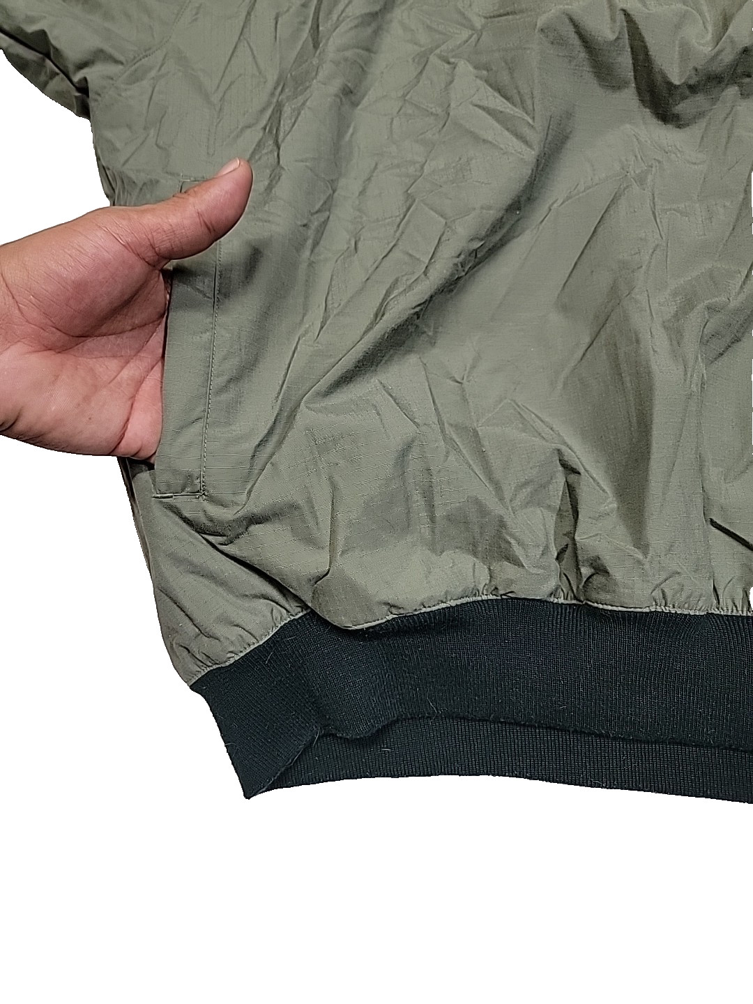 Cabela's Cotton Lined Full Softshell Pullover Gra… - image 7