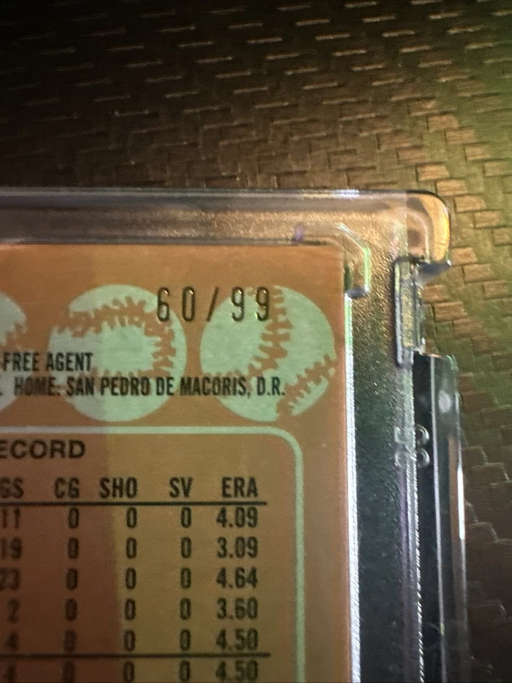 2023 Topps Update Series - Mojo Green Refractor #T88CU-78 Luis Ortiz /99 (RC) - Imagem 3 de 3