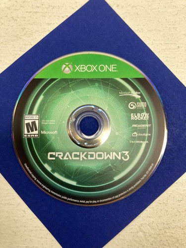 Crackdown 3: Microsoft XBOX One Video Game Very Good Condition -Tested & Working - Picture 8 of 9