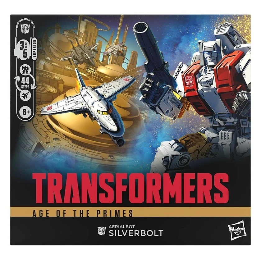 Aerialbot Silverbolt Commander Class | Transformers: Ages of the Primes | Hasbro - Image 3 of 4