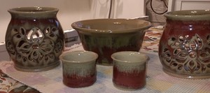 Tom and Sinaloa Tilton Pottery Bowels