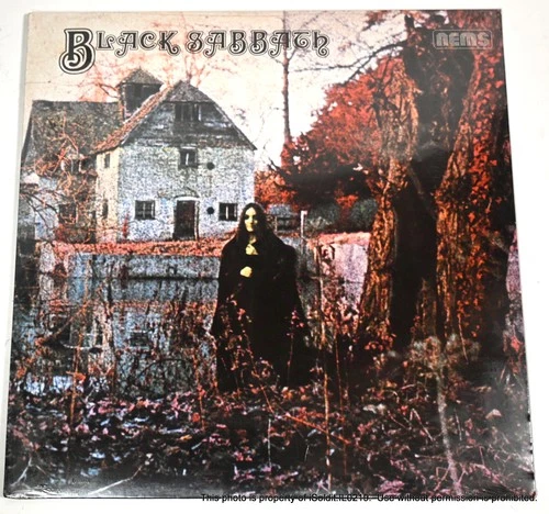 NEW Vintage SEALED BLACK SABBATH Debut Record Album NEL 6002 NEMS