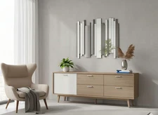 35"x26" Home Bathroom Wall Mirror Frame Rectangular Anti-Rust Vanity Mirror